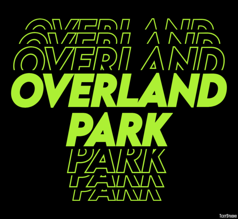 Overland Park Efekt tekstowy
