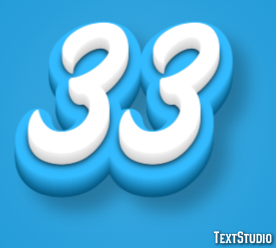 33 Texteffekt