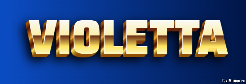 Violetta Efekt tekstowy