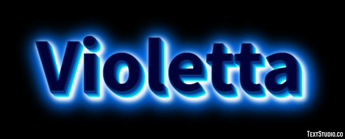 Violetta Efekt tekstowy