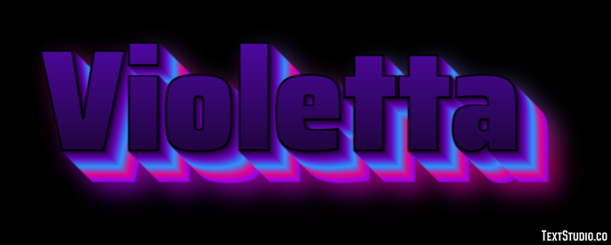 Violetta Efekt tekstowy