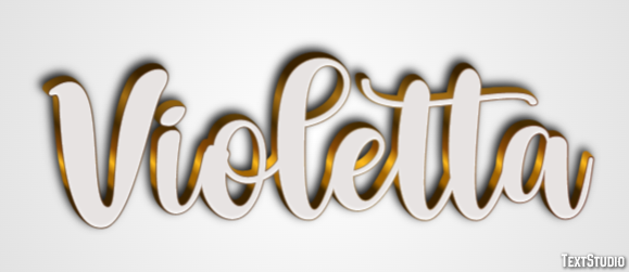 Violetta Efekt tekstowy
