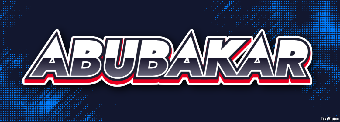 Abubakar Efecto de Texto
