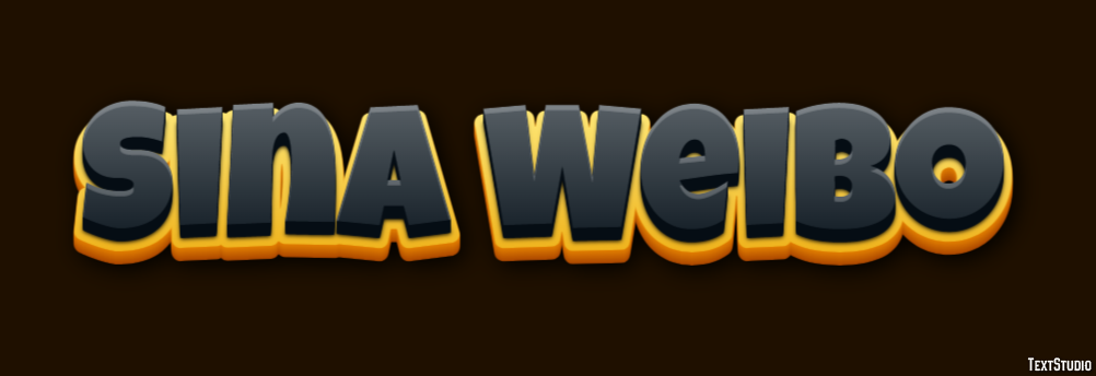 Sina Weibo Texteffekt