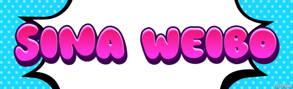 Sina Weibo Texteffekt