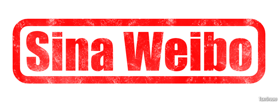 Sina Weibo Texteffekt