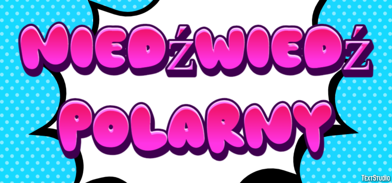 Niedźwiedź polarny Efekt tekstowy