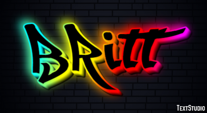 Britt Text Effect