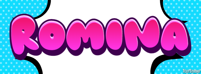Romina テキスト効果