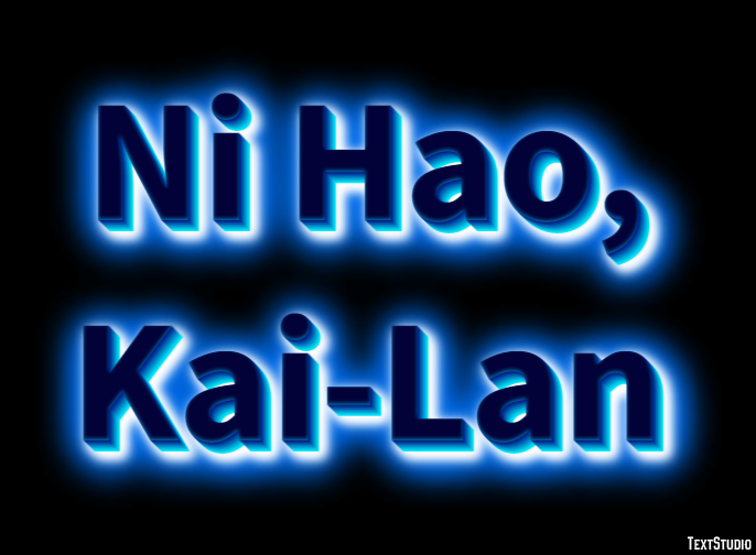 Ni Hao, Kai-Lan Metin Efekti