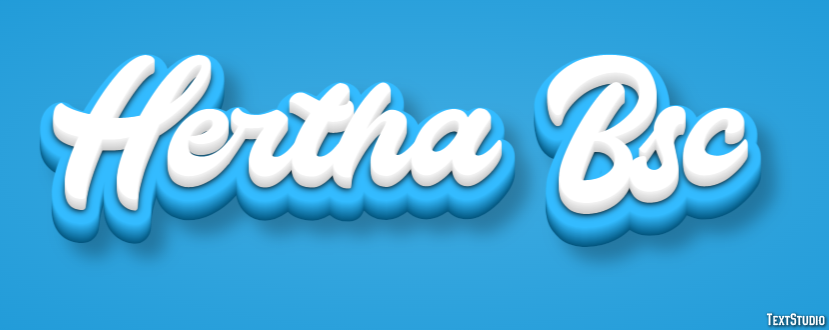 Hertha Bsc Texteffekt