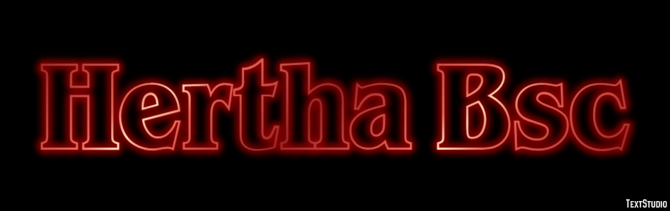 Hertha Bsc Effet de texte