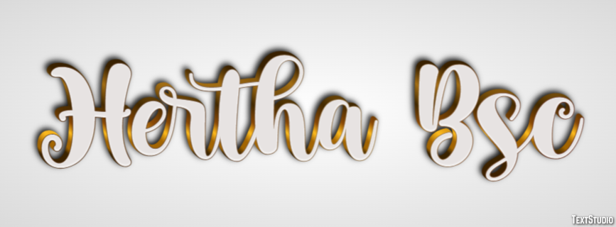 Hertha Bsc Effet de texte
