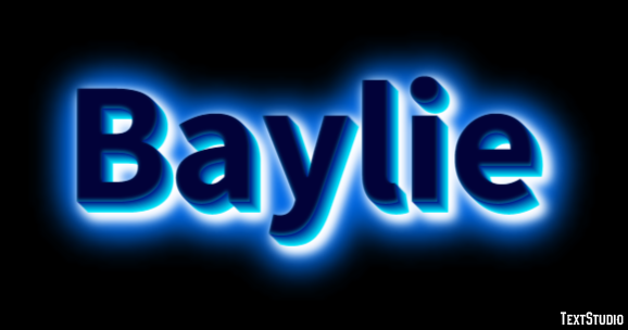 Baylie Efeito de texto