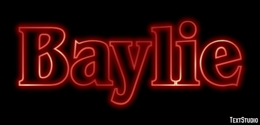Baylie Text effect