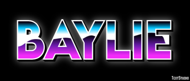 Baylie Texteffekt