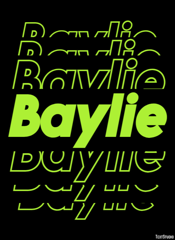 Baylie Text Effect