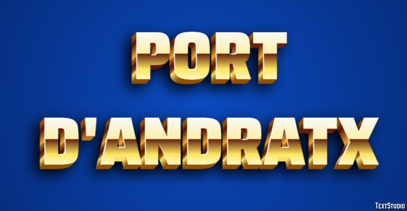 Port d'Andratx Efekt tekstowy