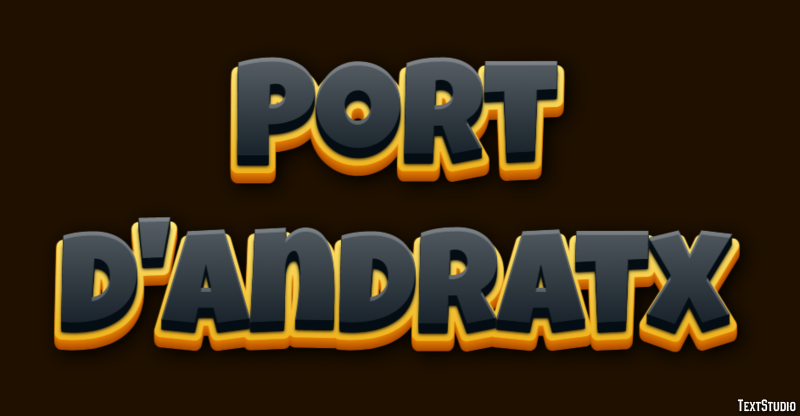 Port d'Andratx Efekt tekstowy