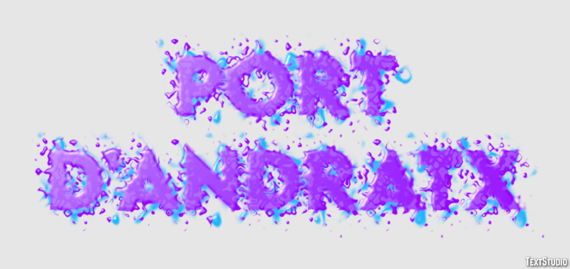 Port d'Andratx Efekt tekstowy