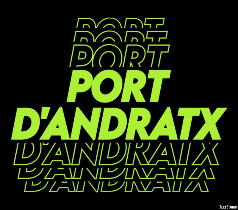 Port d'Andratx Efekt tekstowy