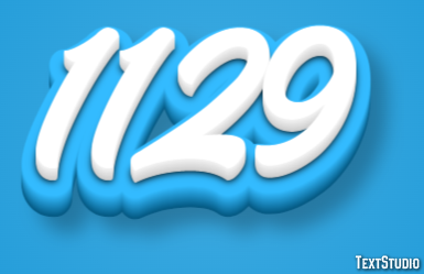 1129 Efekt tekstowy