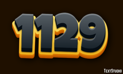 1129 Efekt tekstowy