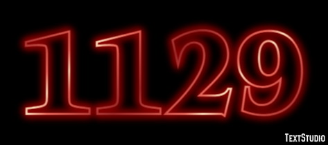 1129 Efekt tekstowy