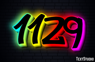 1129 Efekt tekstowy