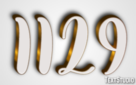 1129 Efekt tekstowy