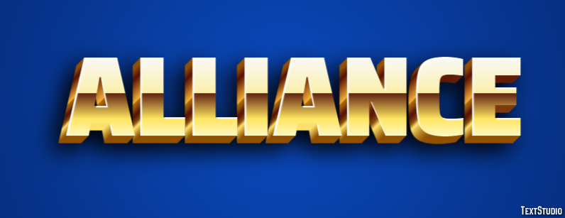 Alliance Text Effect