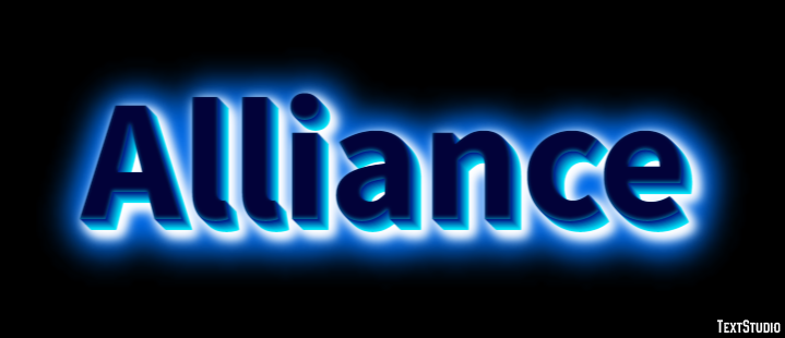 Alliance Text Effect