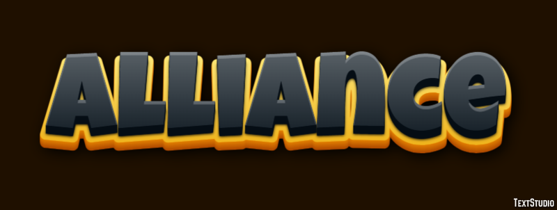 Alliance Text Effect