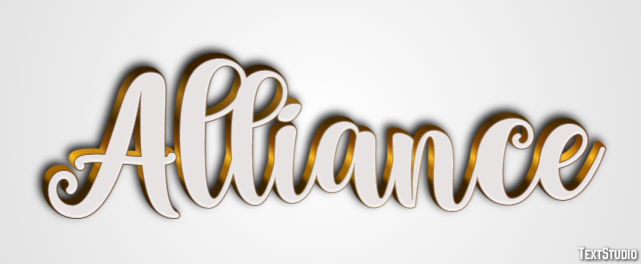 Alliance Text Effect