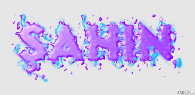 Şahin Efeito de texto