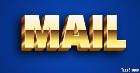 Mail Text Effect