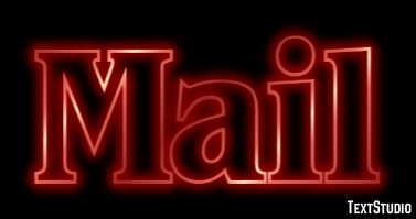 Mail Text effect