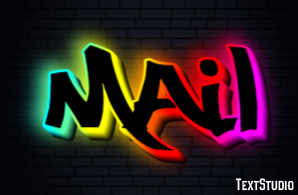 Mail Text effect