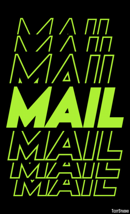Mail Text Effect