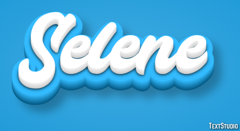 Selene Text Effect