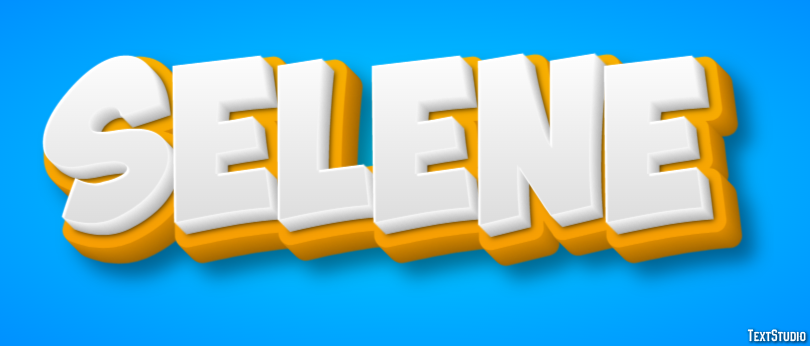 Selene Text Effect