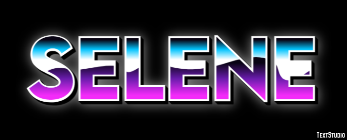 Selene Text effect