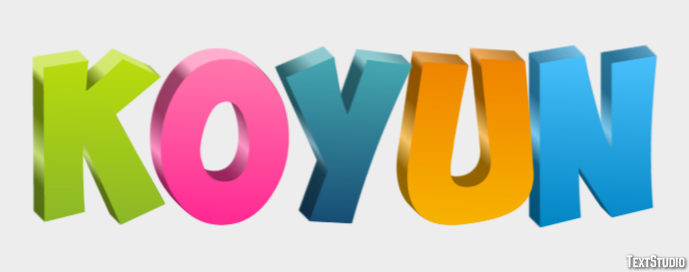 Koyun Efekt tekstowy