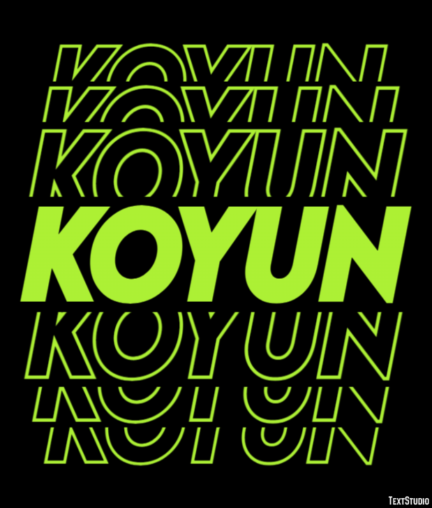 Koyun Efekt tekstowy