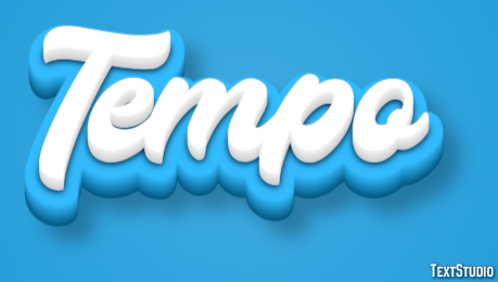 Tempo Effet de Texte