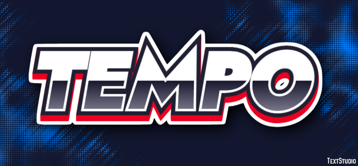 Tempo Efekt tekstowy
