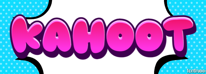 Kahoot Text effect
