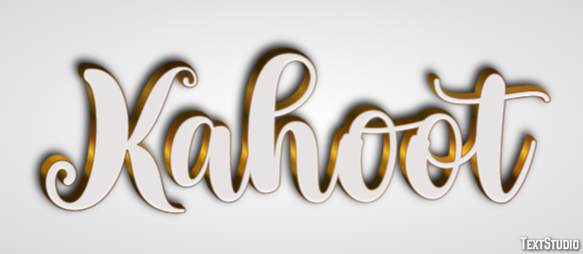 Kahoot Efecto de Texto