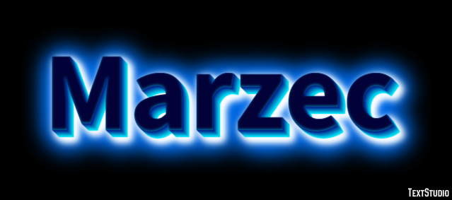 Marzec Texteffekt