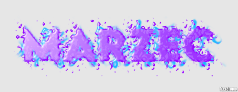 Marzec Tekst Effect